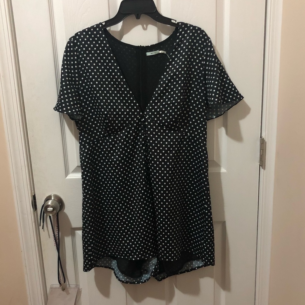 Urban Outfitters Polka Dot Romper
